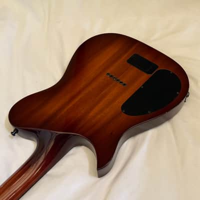 Carvin AE-185 Acoustic/Electric "Hybrid" Semi-Hollow Body - Flame Maple - Made in USA - Free Pro Setup image 9