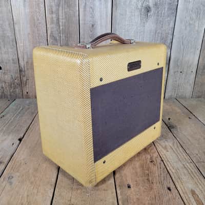 Fender Princeton 5B2 Tweed 100% Original Near Mint 1952 - Tweed image 3
