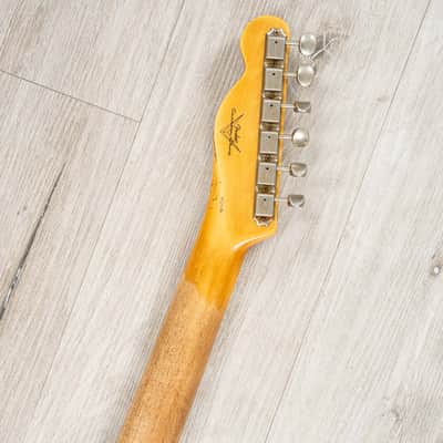 Mint Fender Custom Shop 1965 Telecaster Custom Heavy Relic Guitar, Lake Placid Blue image 10