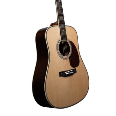 Henry's Acoustic Guitar - Monarch D24 Emperor Natural - Premium Dreadnought Guitar - Classic Design & Modern Elements image 2