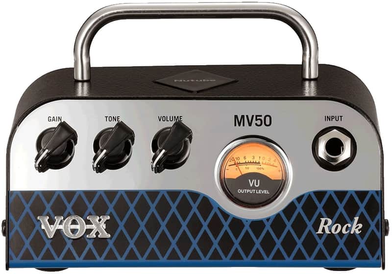 Immagine VOX MV50 Rock 50-Watt NuTube Guitar Amp Head * fantastic sounding super compact head * AC adapter included * as new from our showroom * list= 269€ BEYERS BEST PRICE...BUY NOW ! - 1