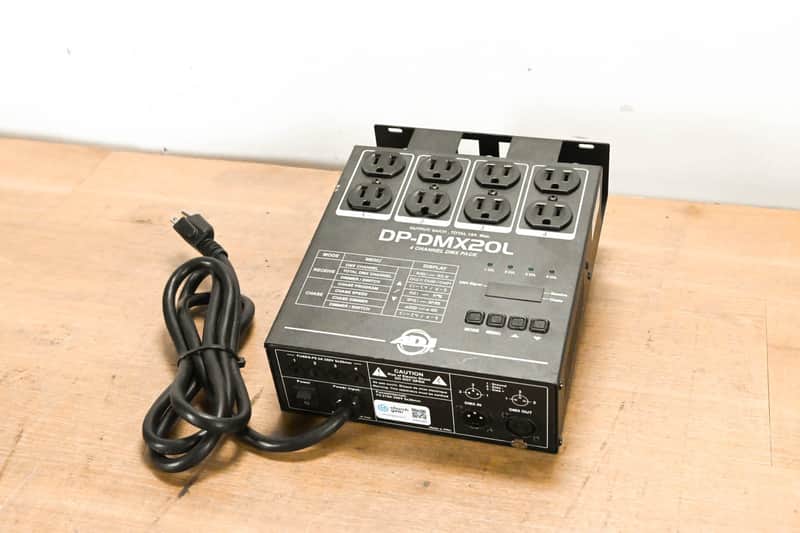 American DJ American DJ DP-DMX20L Four-Channel DMX Dimmer Pack