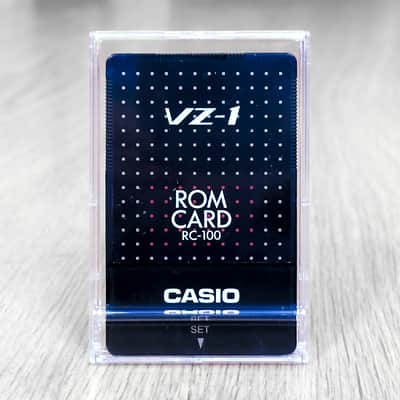 Casio VZ-1 Voice ROM card // RC-100 // Factory Patches