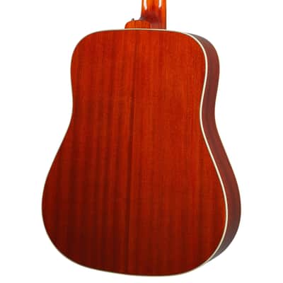 Epiphone Inspired by Gibson Hummingbird 12-String Acoustic Electric Guitar - Aged Cherry Sunburst Gloss image 6