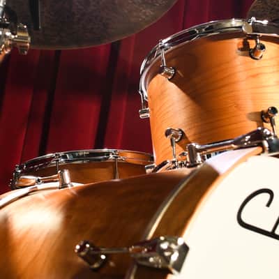 Click Icon 4pc Cherry Drum Set Shell Pack Satin Oil 20 14 12 14 image 4