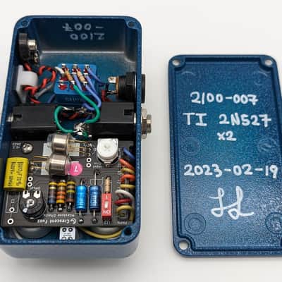 Milestone Effects Crescent Fuzz - TI 2N527 Germanium Face Style Texas Instruments 2N 527 image 5