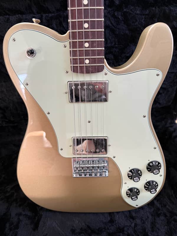 Fender Chris Shiflett Artist Series Signature Telecaster Deluxe 2016 - Present - Shoreline Gold