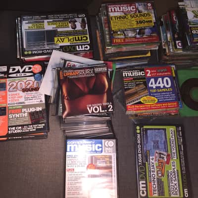 Over 100,000 Samples (Sample PACKS) Computer Music, Future Music, & Music Tech Magazines -Pickup NYC image 3