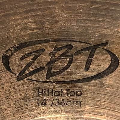 Zildjian 14" ZBT Hi-Hat Cymbals (Pair) 2004 - 2019 - Traditional image 3
