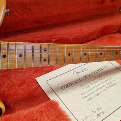 Fender American Vintage '52 Telecaster 2000 - Blonde image 4