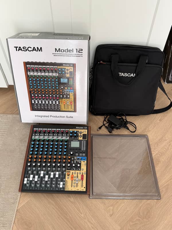 Tascam Model 12 + Decksaver + Official Tascam Bag – Excellent Condition image 1