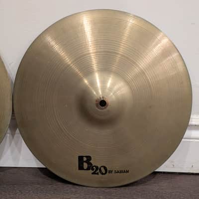 Sabian B20 14" Hihats 1980s image 5
