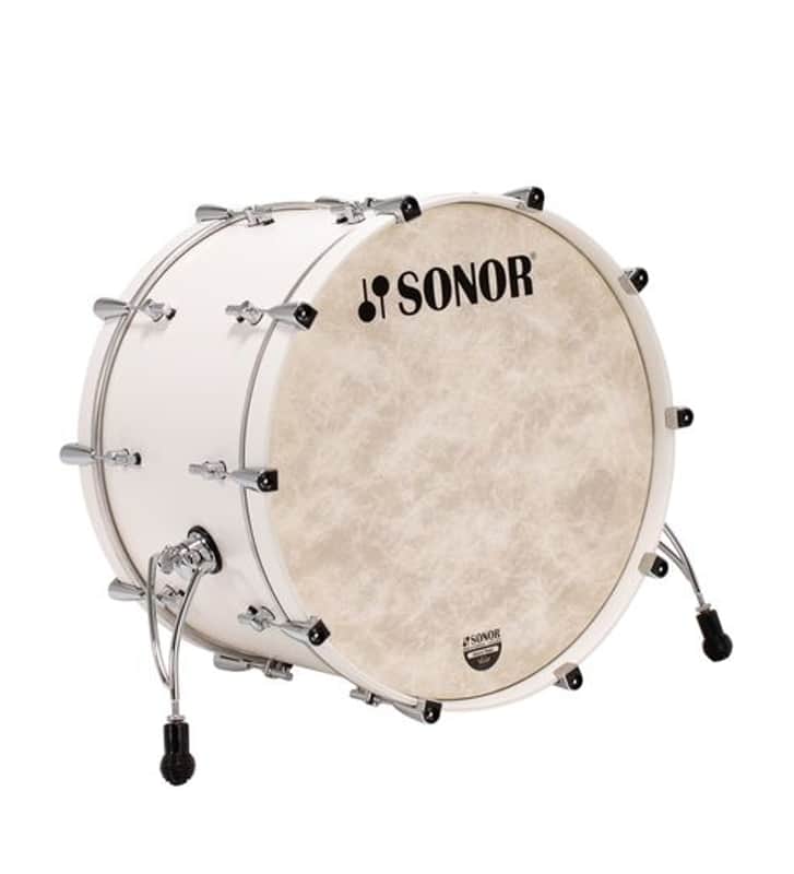 Sonor MOMENTUM Birch 24x15.25 BD No Mount Satin Pure White image 1