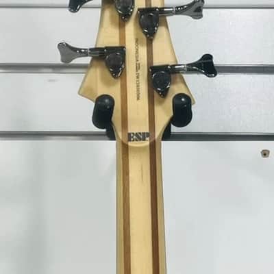ESP LTD B-4E Mahogany 2008 - 2020 - Natural Satin image 7