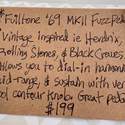 Fulltone '69 MkII 2010s - Red image 2
