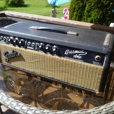 1966 Fender Bassman Amp image 9