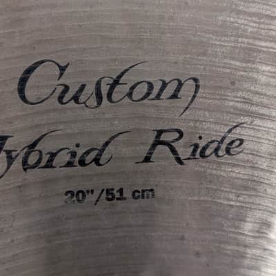 Zildjian 20" K Custom Hybrid Ride Cymbal 2009 - Present - Traditional / Brilliant image 4