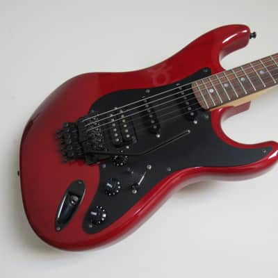 Kramer Pacer American 1986 Dark Red(stain ) over wood image 2