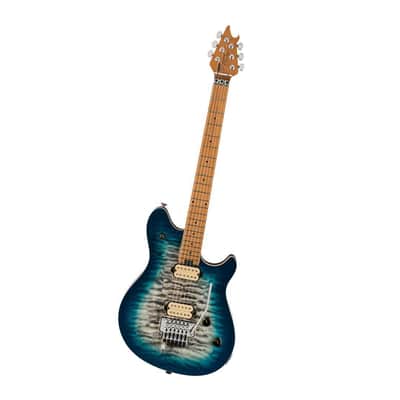 EVH Wolfgang Special Transactional QM 6-String Right-Handed Electric Guitar with Basswood Body and Baked Maple Fingerboard (Indigo Burst) image 4