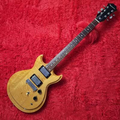Epiphone Olympic 1978 - Natural - Figured Maple - 25.5" Scale - Vintage Hardcase - Made by Matsumoku in Japan MIJ image 2