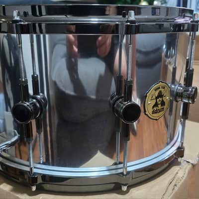 ddrum VP-SD Vinnie Paul Signature 8x14" Maple/Alder Snare Drum 2010s - Chrome image 2
