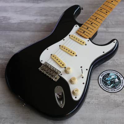 1985 Squier (by Fender Japan) SST-36 Vintage Stratocaster (Black) image 1