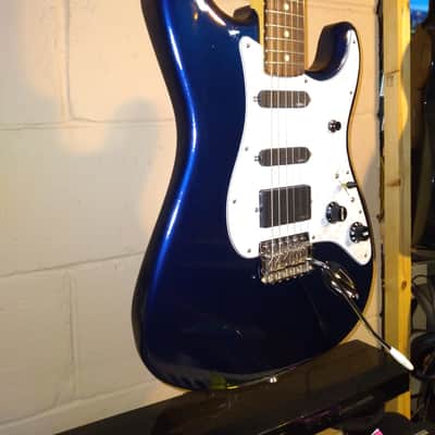 Fender 2016 Fender MIM Stratocaster (Hot Rodded) 2016 Candy Blue image 4