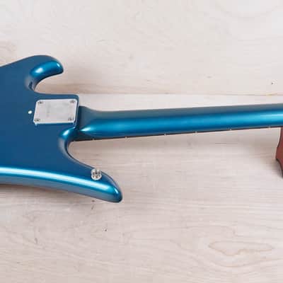 Teisco Spectrum SP-62 MIJ Kawai Reissue 1999 Metallic Blue Japan w/ Bag image 11