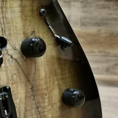 ESP E-II M-II 7-NT 7-String MIJ - Ebony FIngerboard, Dark Brown Natural Burst image 6