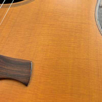1995 Custom Brazilian Rosewood Adirondack Spruce Dreadnought Acoustic Guitar image 12