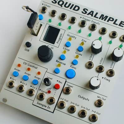 ALM/Busy Circuits ALM022 Squid Salmple 8-Channel Sampler Eurorack Synth Module image 2