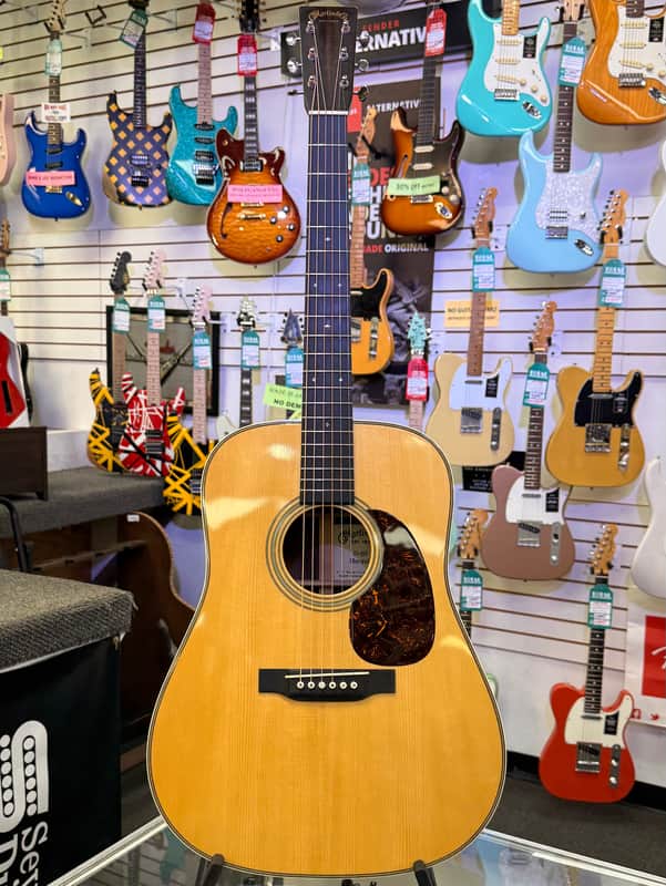 Martin D-28 Marquis Acoustic 2011 Adirondack Spruce Top, East Indian Rosewood Back & Sides with Hardshell Case - Pre Owned image 1
