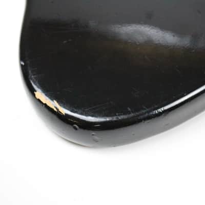 1974 Vintage Fender Jazz Bass BODY Black Re-fin American JazzBass Precision Lightweight 4.2 LBS 1970's image 15