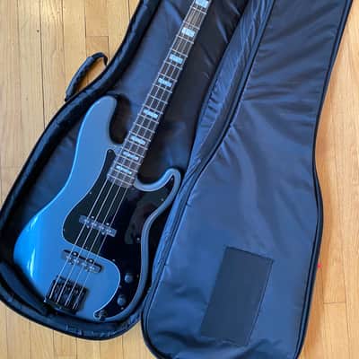 Warmoth P Body with JJ Pickups 2021 Charcoal Frost Metallic image 16