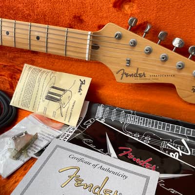 Fender Stratocaster masterbuilt 1958 NOS Yuriy Shishkov 2006 - Red image 3