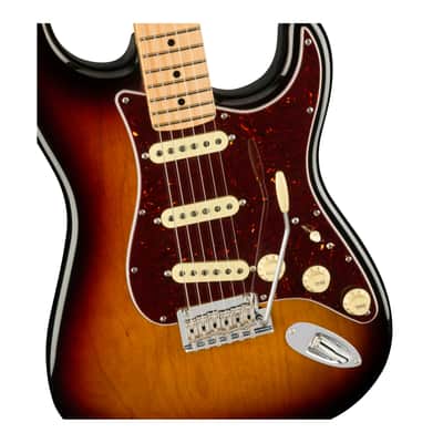Fender American Professional II Stratocaster 6-String Electric Guitar (Right-Hand, 3-Color Sunburst) image 4