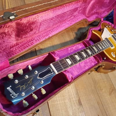 2011 Gibson Les Paul Historic 1959 LP Mahogany Rosewood Burst Bucker image 5