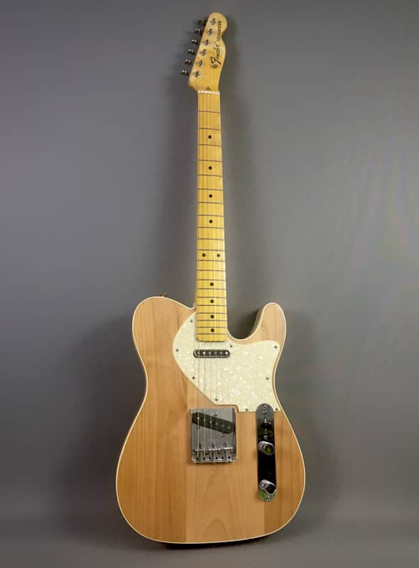 Fender American Vintage Double Bound Solid Body Custom Aged Natural Relic TL71 Tele Guitar 7.1Lb HSC image 1