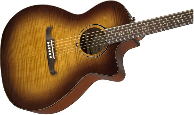 Fender FA-345CE Auditorium 0971343064 - 3-Color Tea Burst image 1