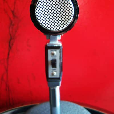 Vintage 1960's Shure 540S dynamic microphone High Z harp mic w Belden cable 575S image 4