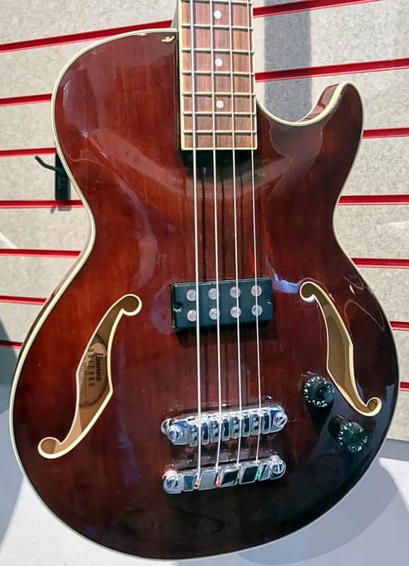 IBANEZ Artcore 4 Sting Bass Guitar AGB140-TBR-12-01 w/Original