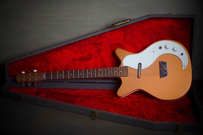 Rare Vintage 1965 Danelectro DC-1 3012 Copper Shorthorn