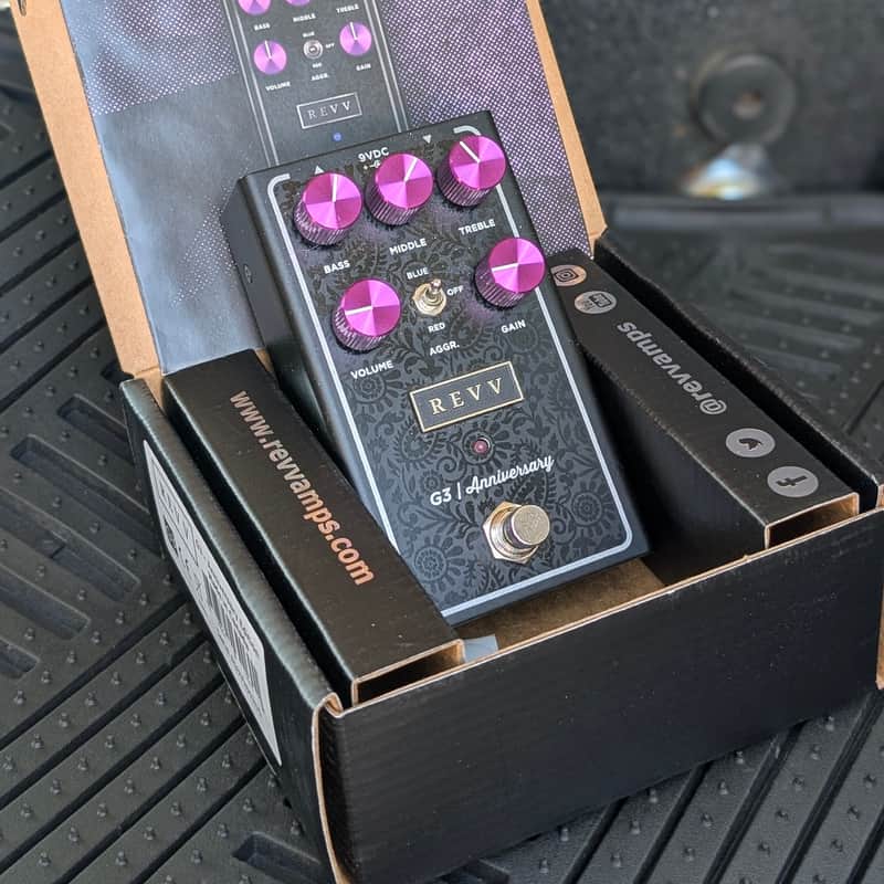 REVV G3 Distortion Anniversary Edition 2024 - Black image 1