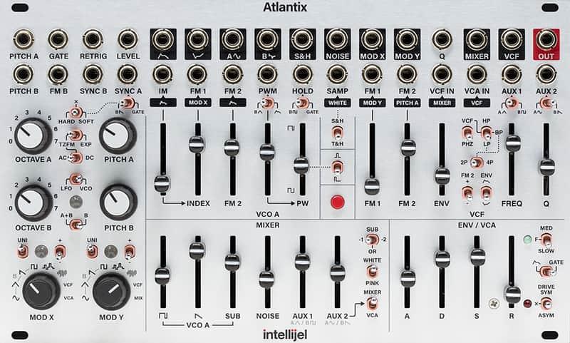 Intellijel Atlantix Full Voice Synthesizer Eurorack Module 42HP *AUTHORIZED DEALER image 1