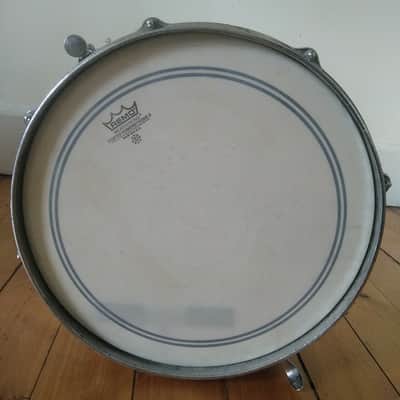 Gretsch COB 4165+Lightning Throw RARE Round Badge Snare Drum Brass+Cast Rims 60s image 13