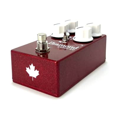 Diamond Pedals Comp/EQ - Limited Maple Leaf Red image 2