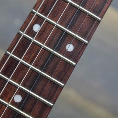 Squier by Fender Standard Fat Strat HSS Satin Walnut Electric Guitar #IC040545394 image 5
