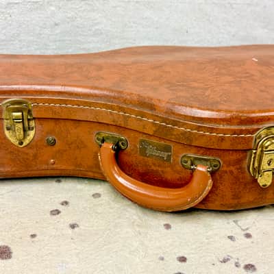 1958-1959 Gibson Logo Brown-Pink Guitar Case ES-335, 345, 355 Vintage 1950's image 5