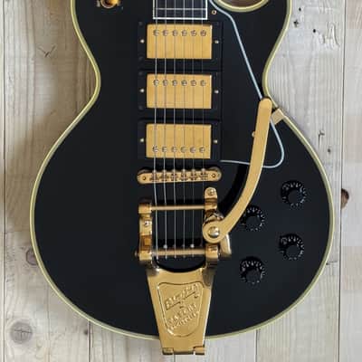 Gibson Custom Shop 3-Pickup '57 Reissue Les Paul Custom Black Beauty 2000 Ebony VOS R7 image 1