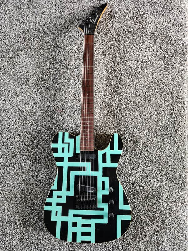 Samick TLJ-2S 1988-90 - Hotei Signature Geometric Black and | Reverb